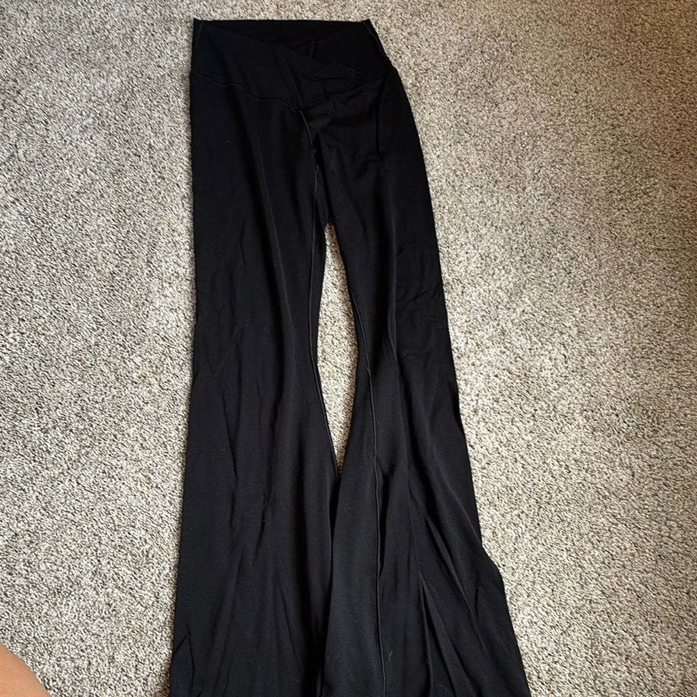 Black Flare Jumpsuit with Boot Cut Design
